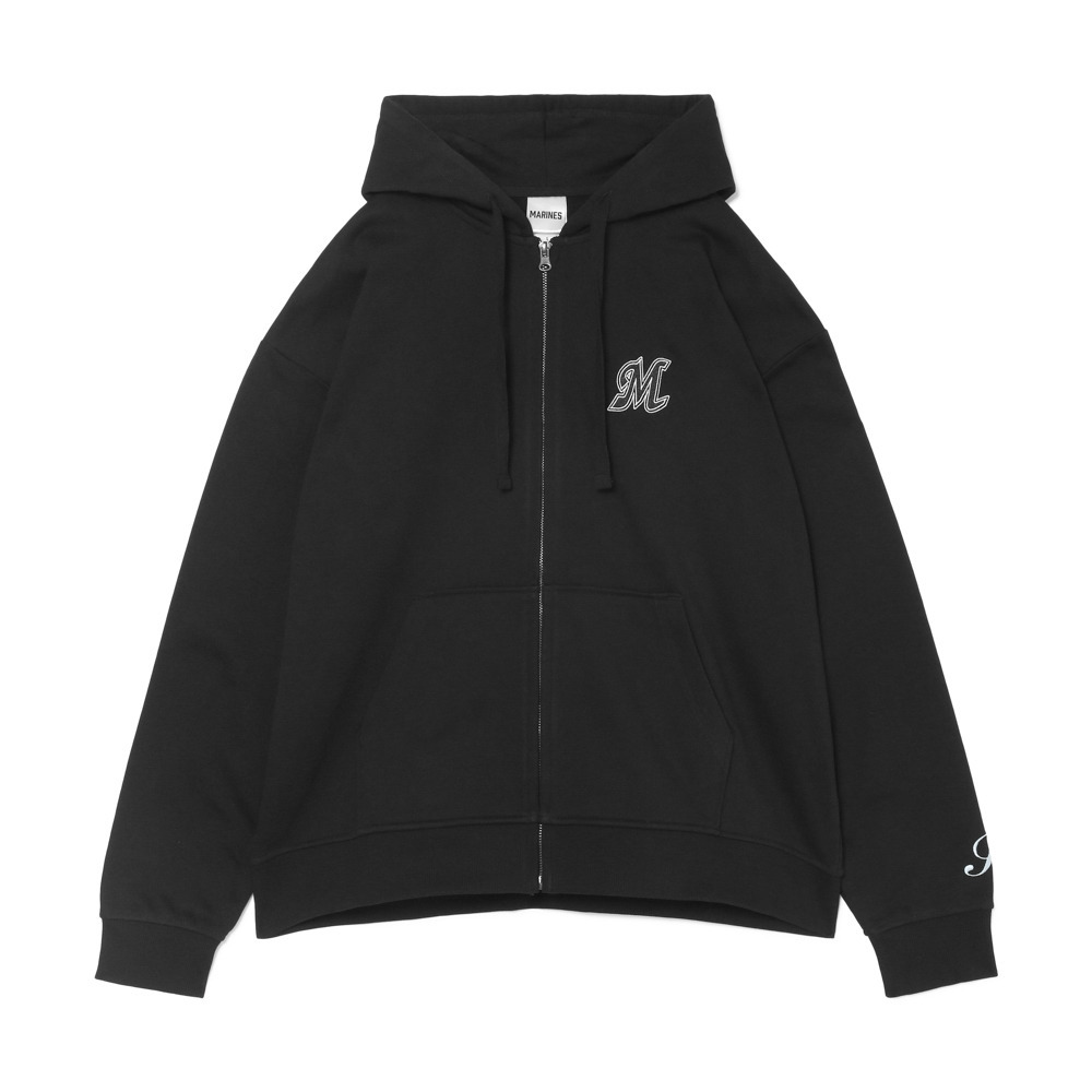 MARINES×WIND AND SEA スウェットフルジップパーカー/マリーンズ