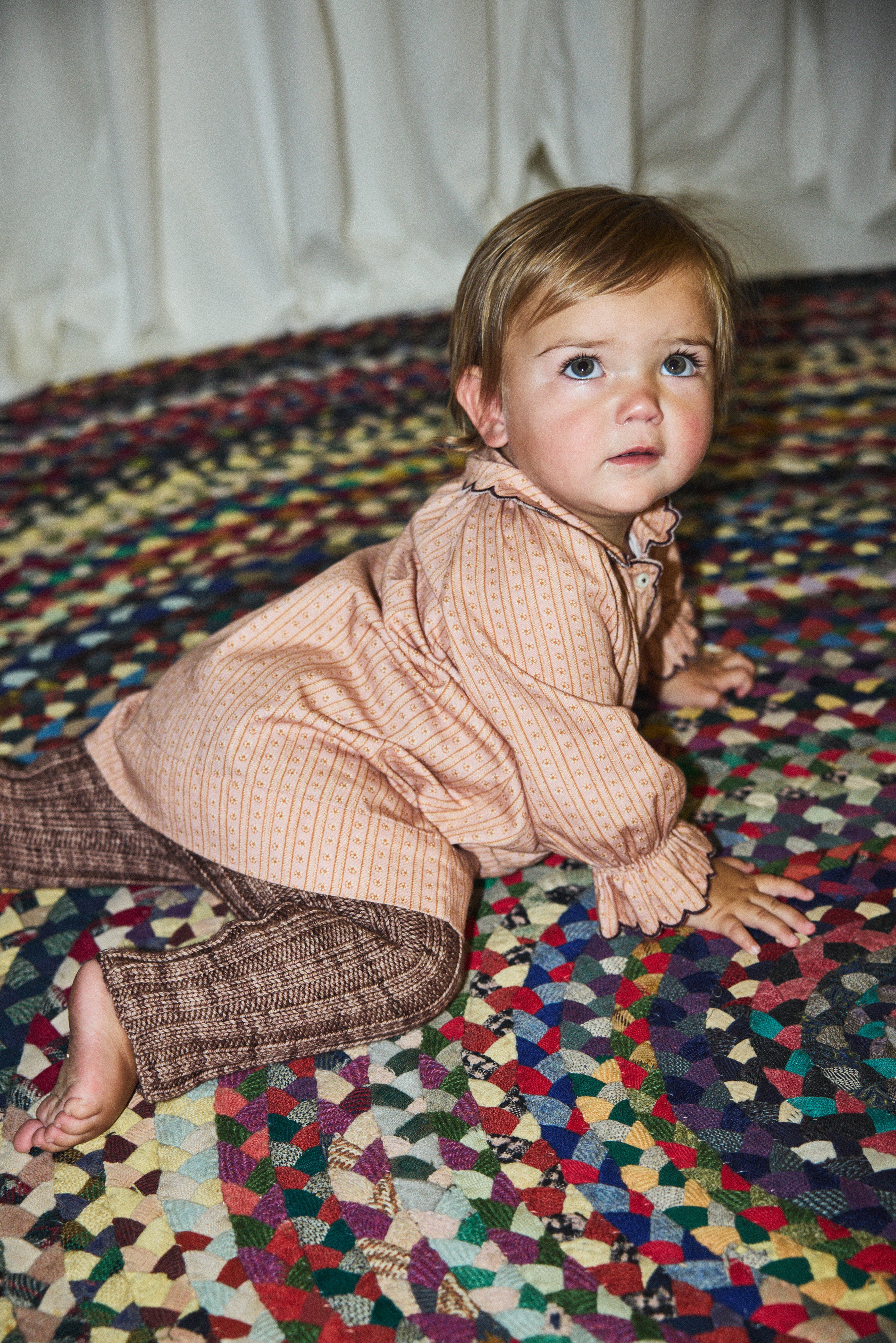 misha&puff Rib Longies 0-6m mamaowl コラボ misha&puff Rib Longies