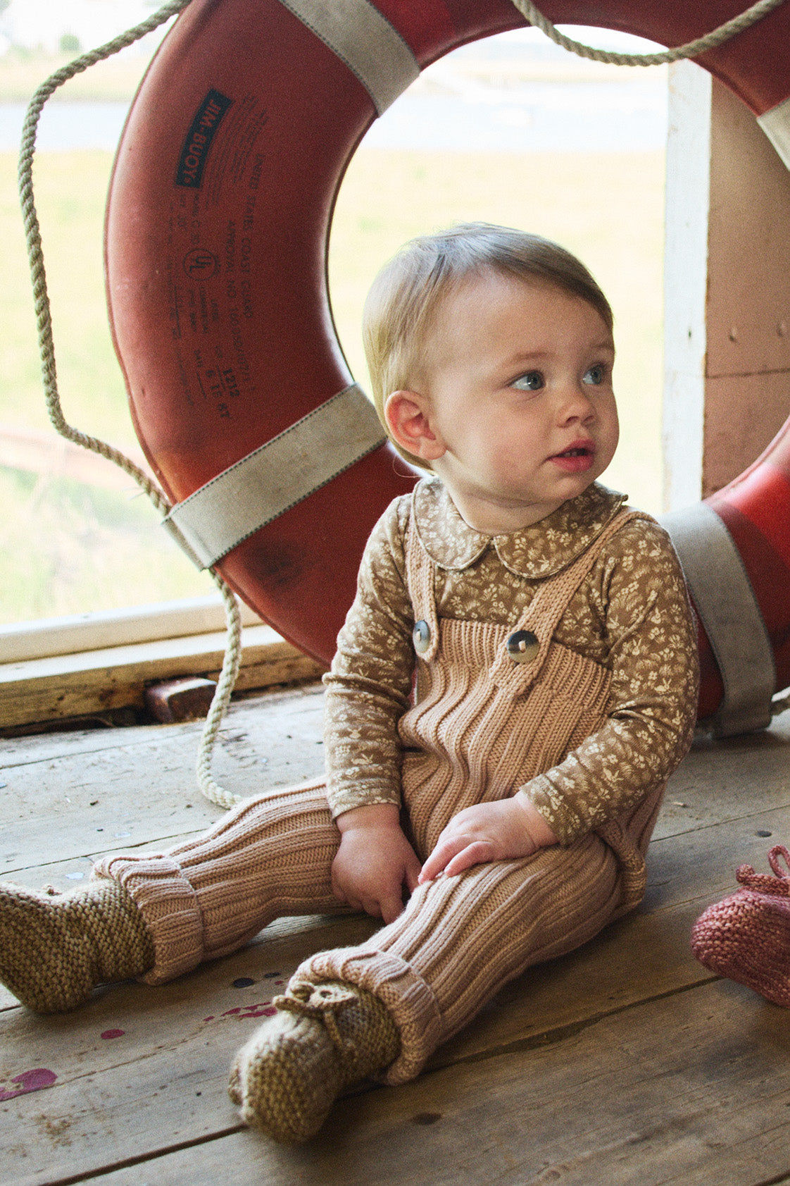 Baby Petit Collar Onesie – Misha & Puff