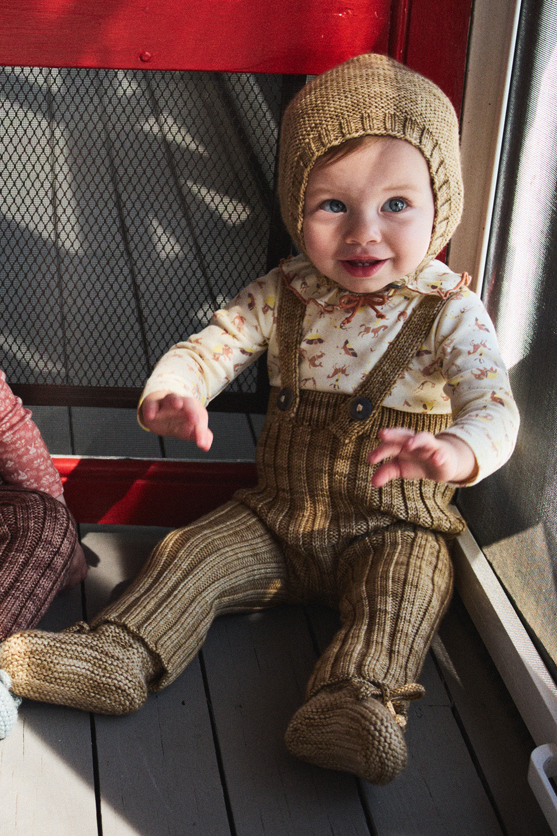 Baby Rib Longies – Misha & Puff