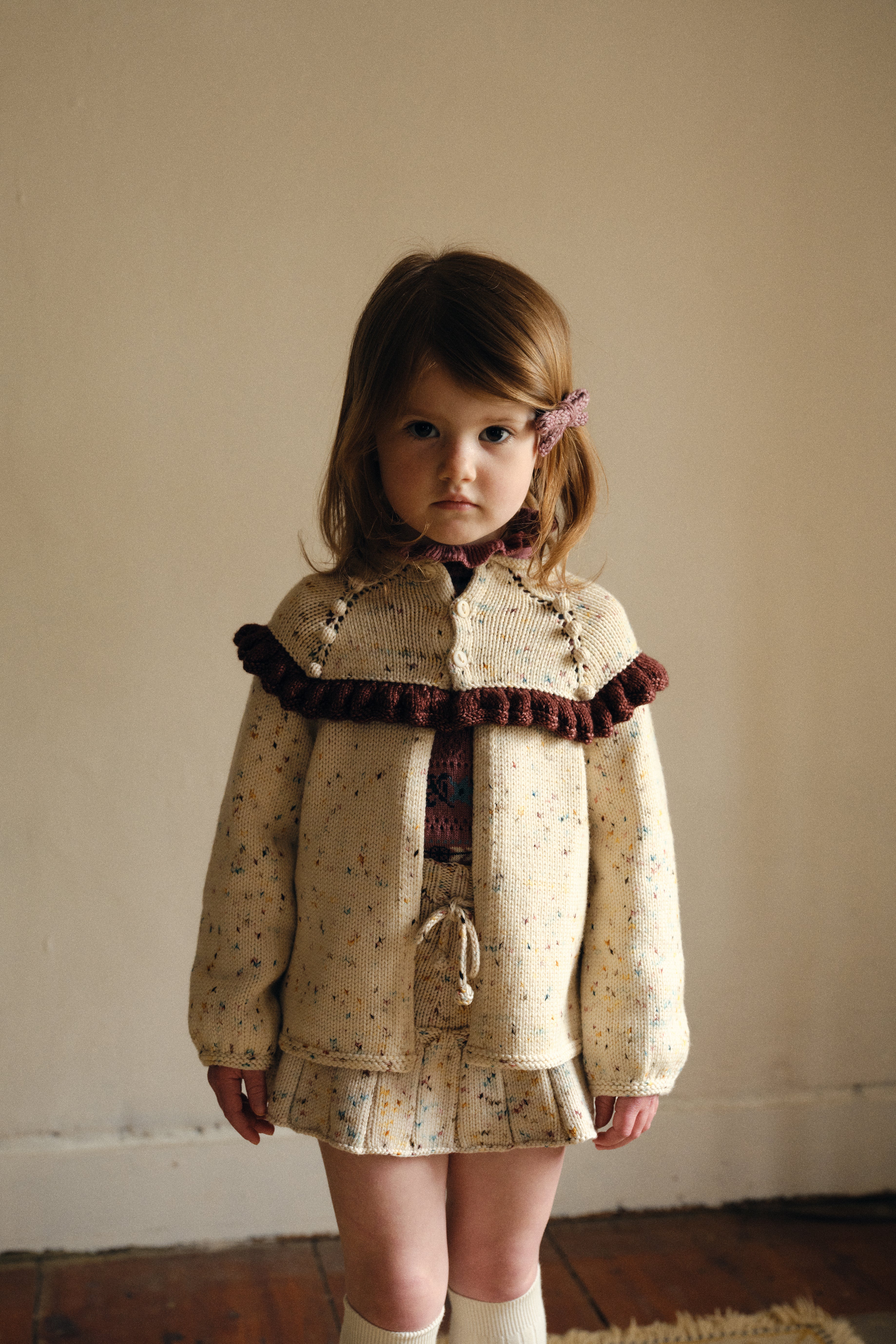 Ruffle Cardigan – Misha & Puff