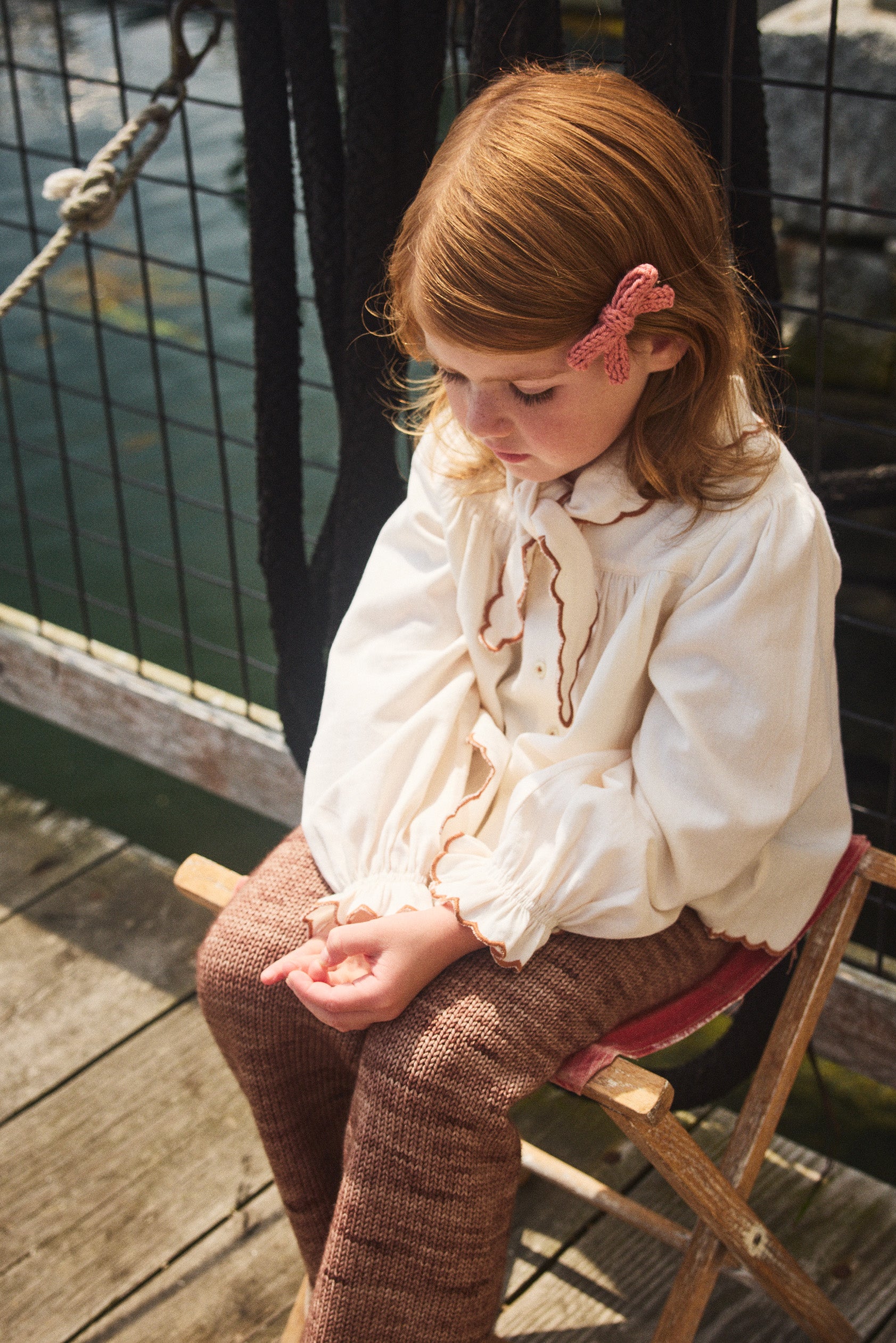 Scallop A-Pant – Misha & Puff