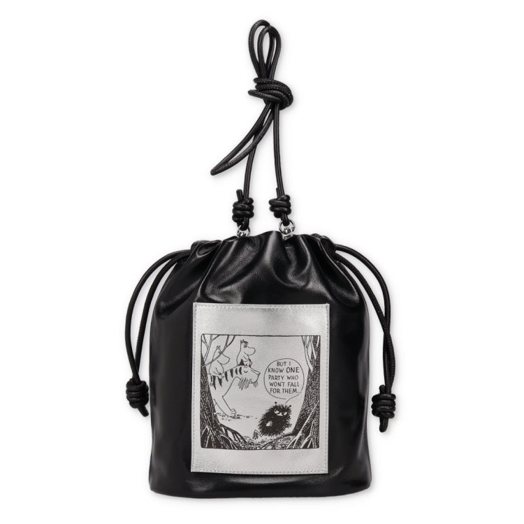 巾着ポシェット（ブラック）30001△SALE - MOOMIN SHOP