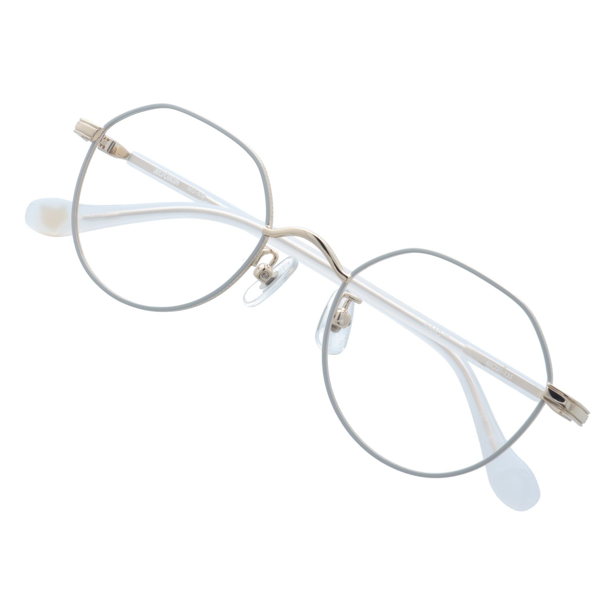 メガネフレーム （ニョロニョロ）MU006-2/GD/GY 48＜取り寄せ品