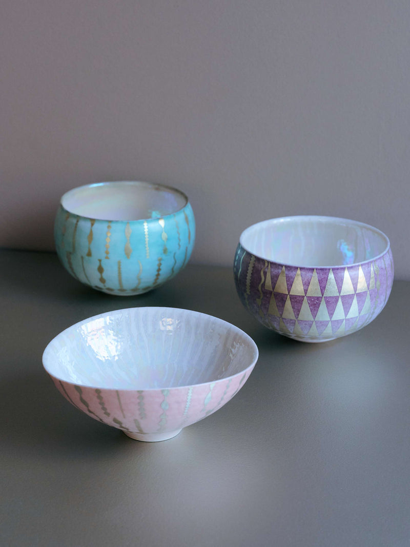 高橋朋子 茶碗《紫光彩盌 豊咲》（T2）木箱付き – Numero CLOSET