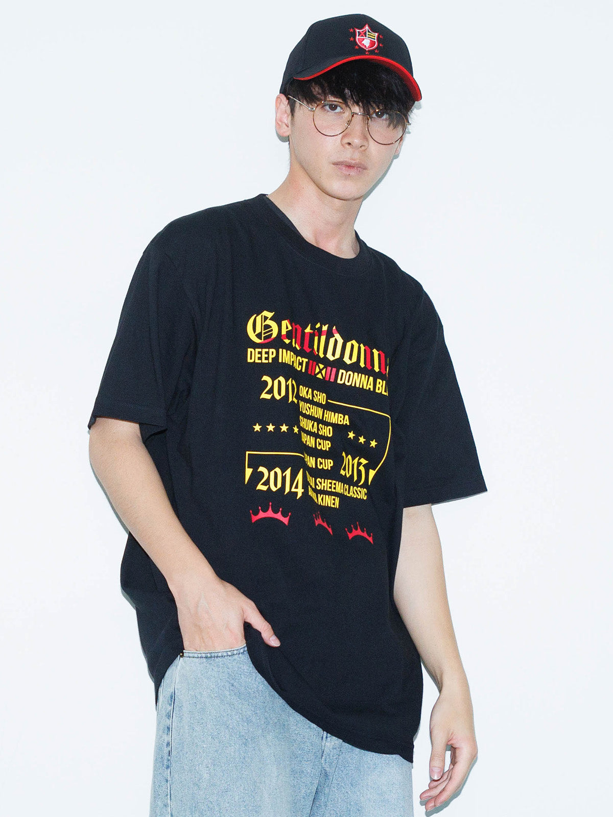 ジェンティルドンナ・Tシャツ(黒)｜netkeiba