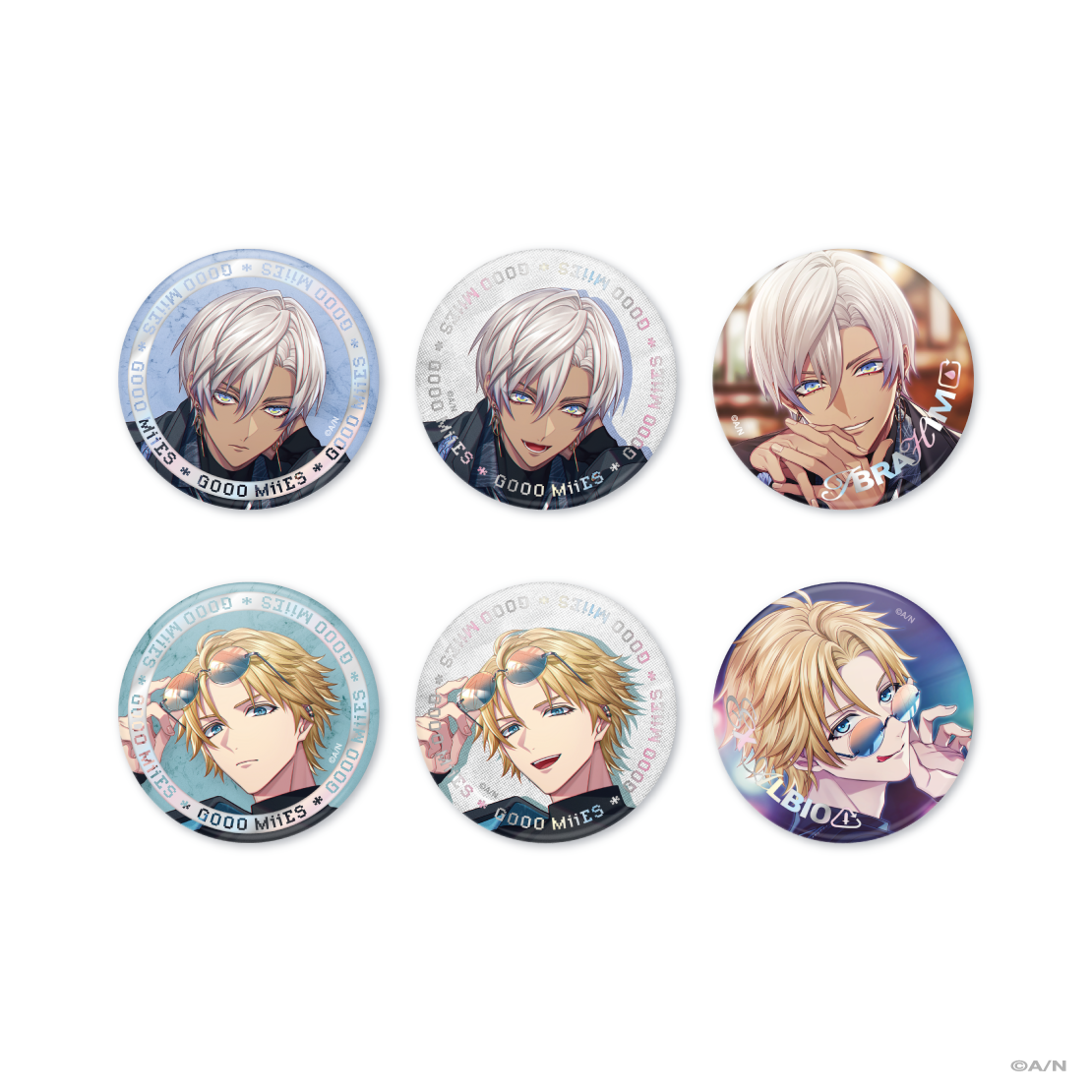 GOOOMiiES】ランダム缶バッジ｜にじさんじオフィシャルストア
