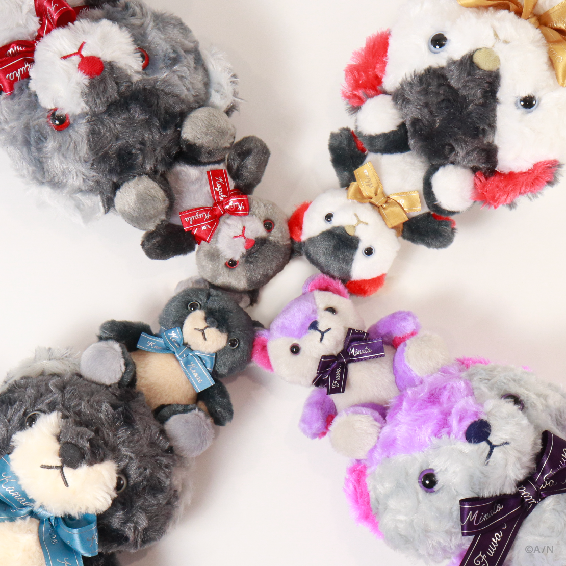 NIJIベアキーホルダー vol.2】ぬいぐるみキーホルダー｜にじさんじ