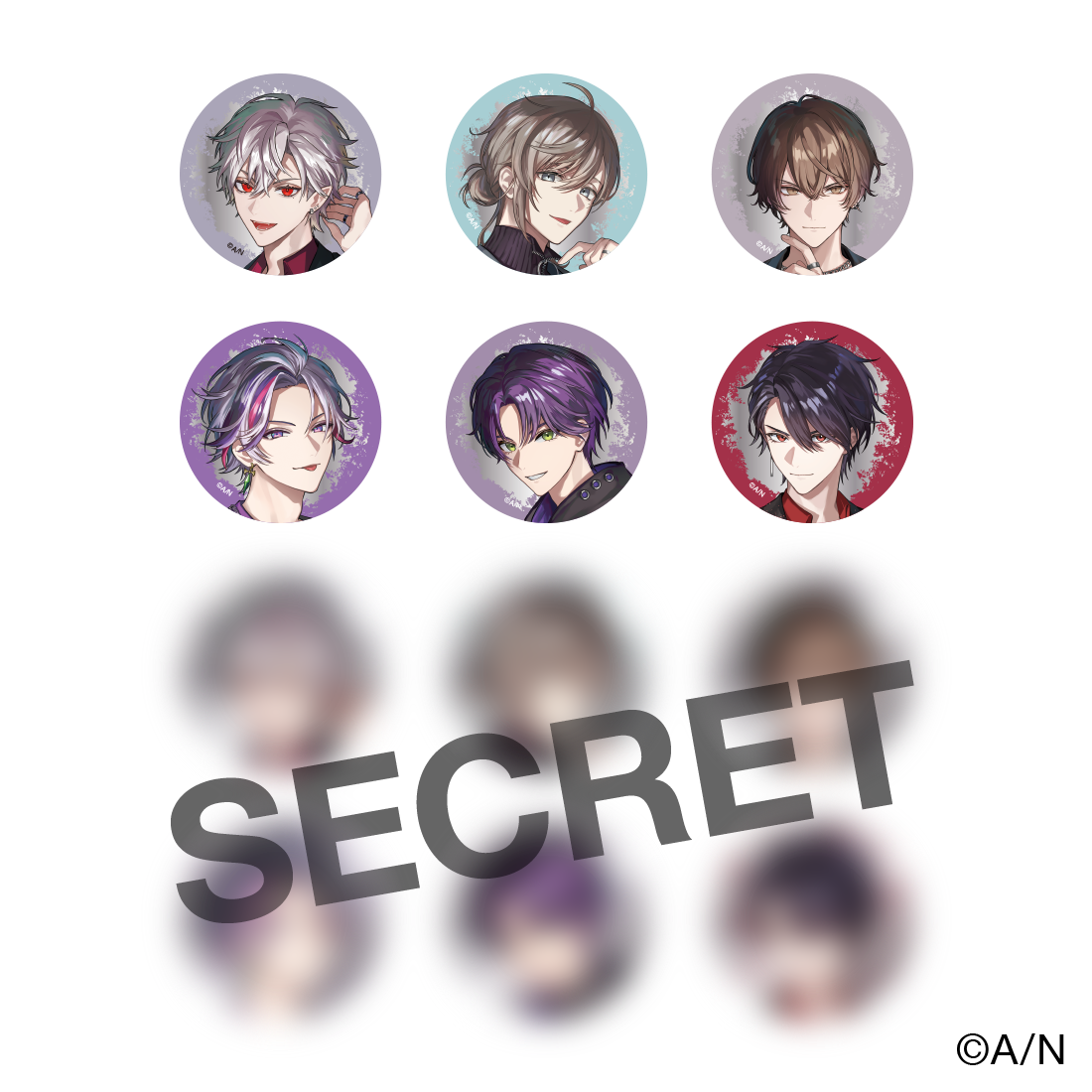 にじさんじ NIJISANJI OS Style 夢追翔 ビッグ缶バッジ ゆめお にじ