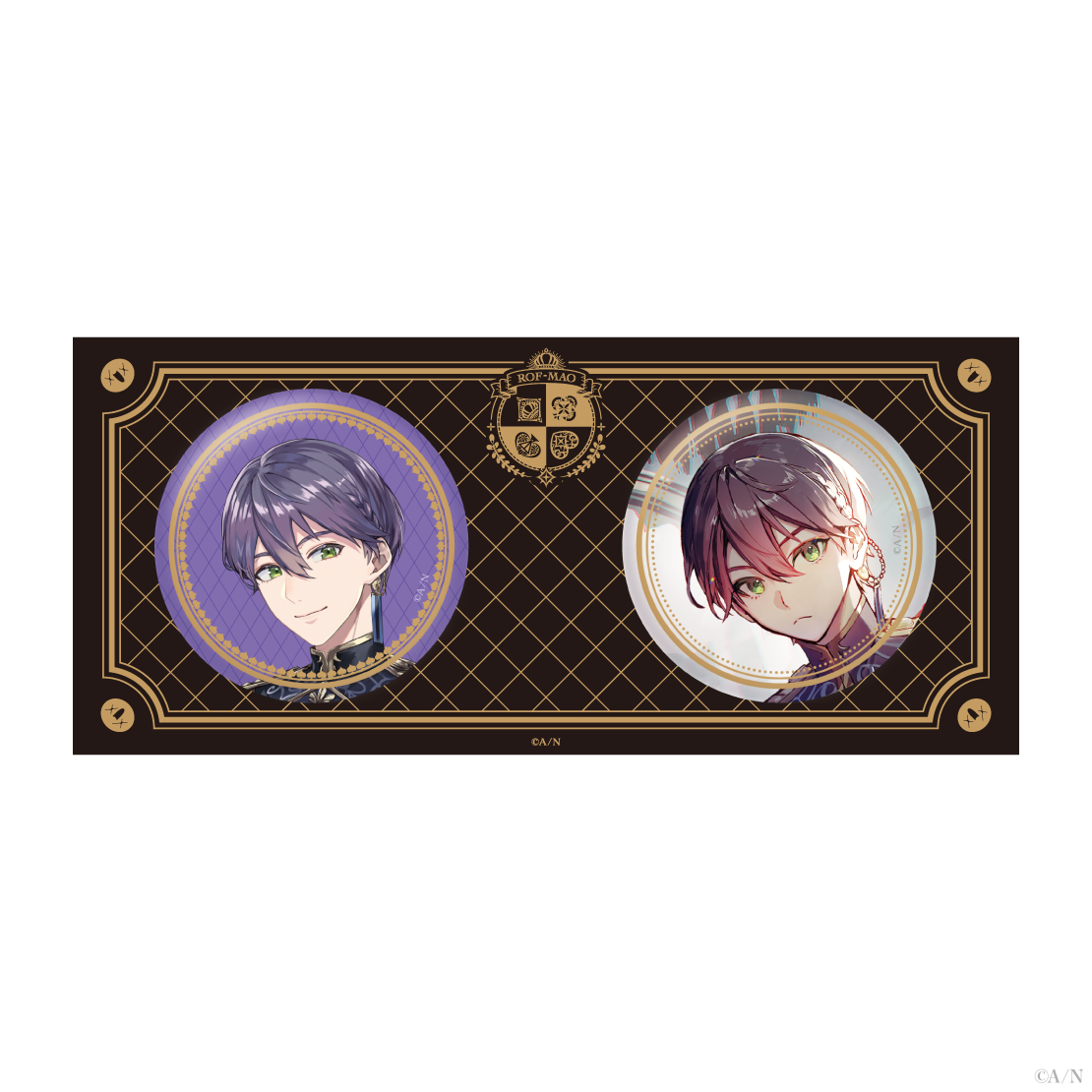 ROF-MAO 不破湊 四神 缶バッジ 不破湊 四神 缶バッチ にじさんじ ろ