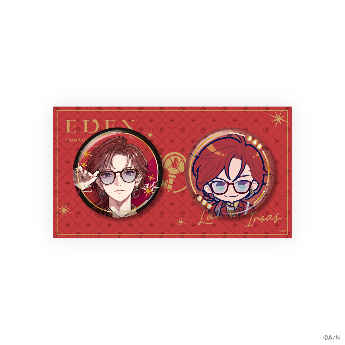 エデン組 4th Anniversary】缶バッジセット｜にじさんじオフィシャルストア