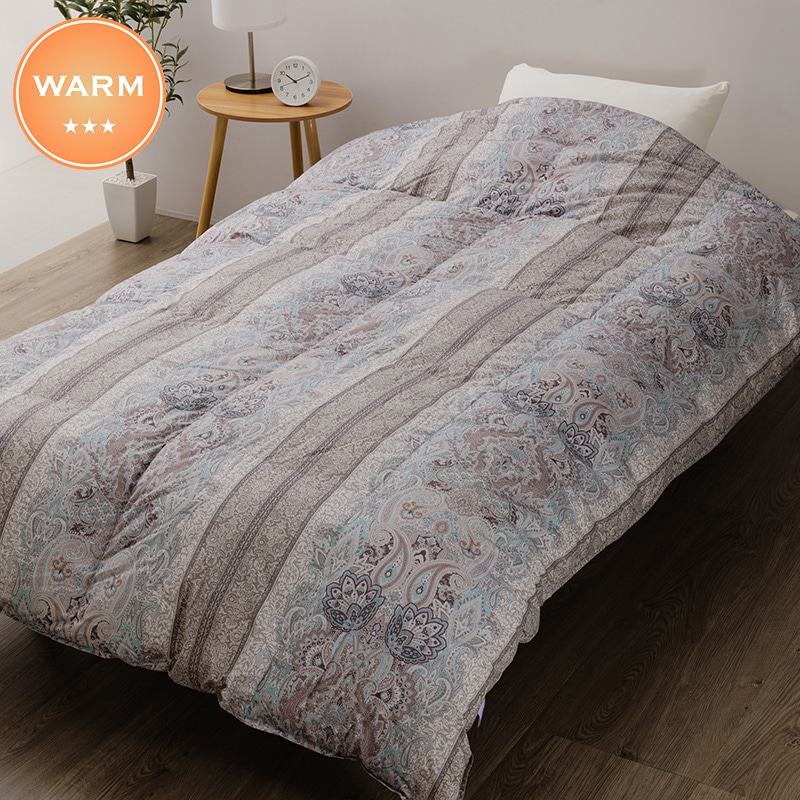 羽毛掛けふとん［ダック］(（シングルロング）150×210cm ベージュ