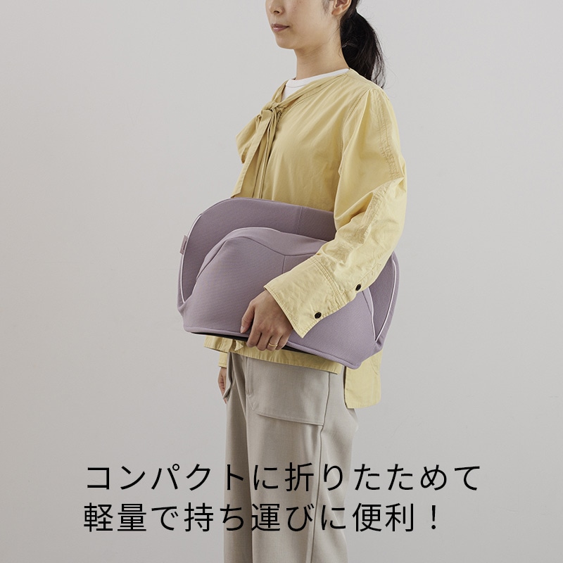 Keeps クッション for beauty smart(約幅40×長さ38×高さ21 ㎝ グレー