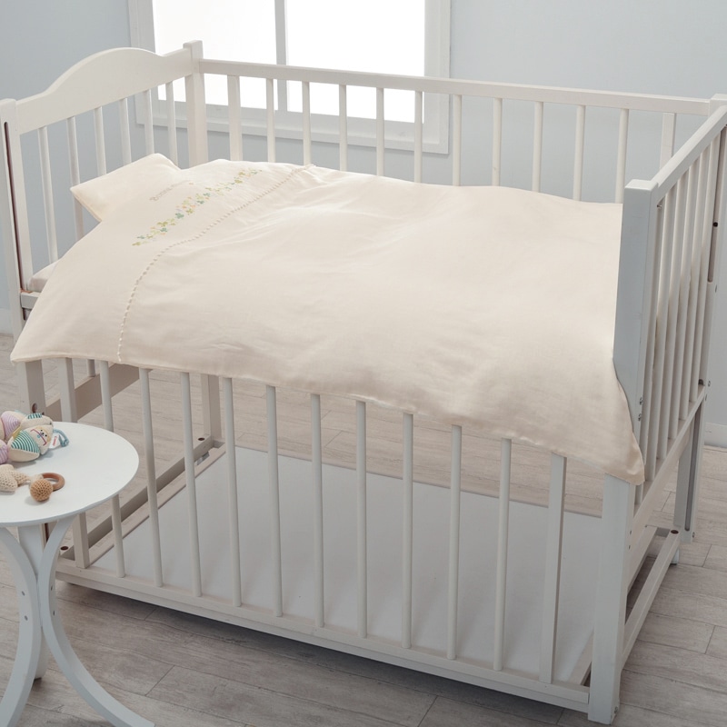 ゴア(R)羽毛ふとん入りカバーリング式ベビー組ふとん6点セット[ダック