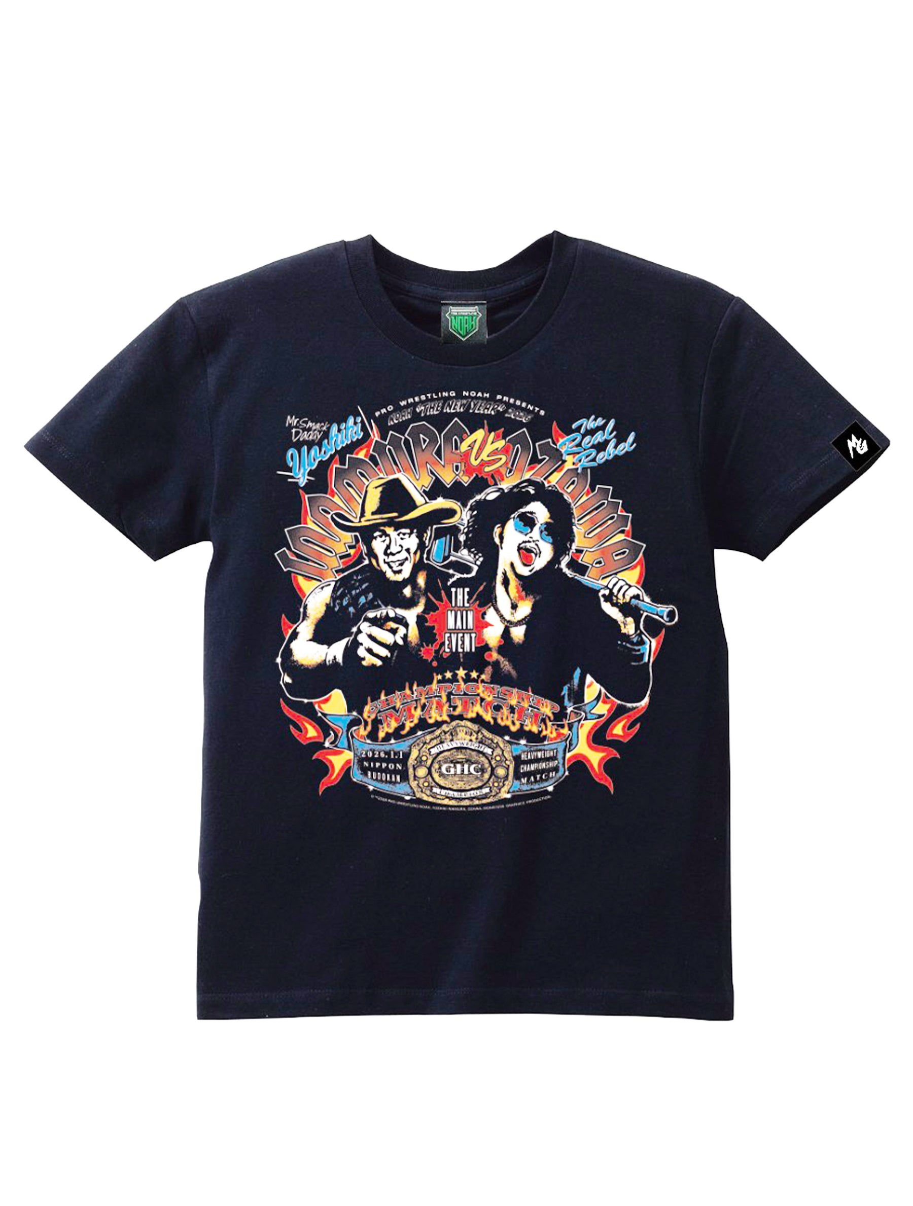 GHCヘビー級選手権 Yoshiki Inamura vs OZAWA ビジュアル Tシャツ