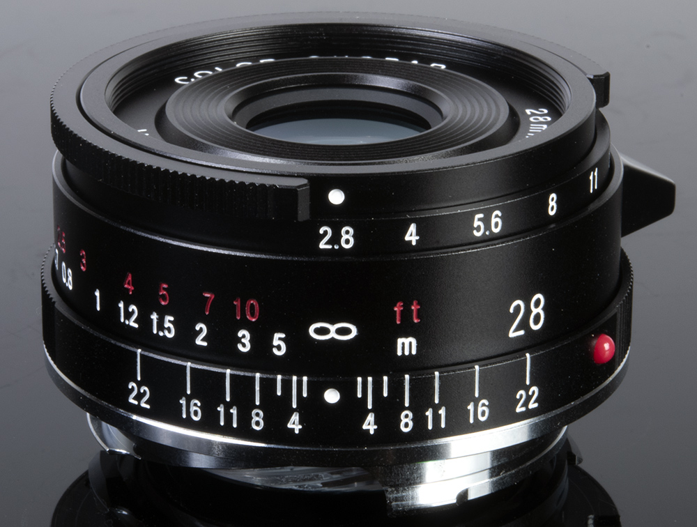 Voigtlander 28mm f/2.8 Color-Skopar Aspherical VM Type II Black