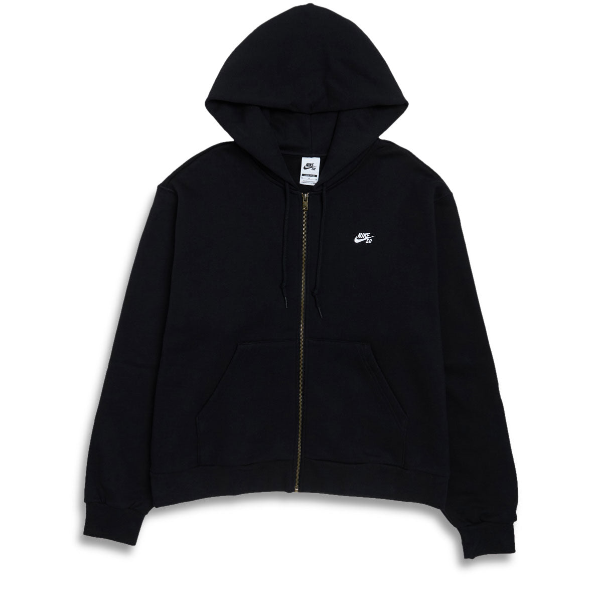Nike SB New Logo Zip Hoodie - Black/White – CCS