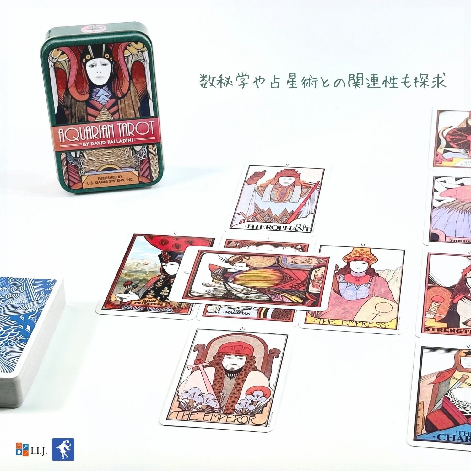 アクエリアン・タロット 缶入り Aquarian Tarot in a Tin – クロノス