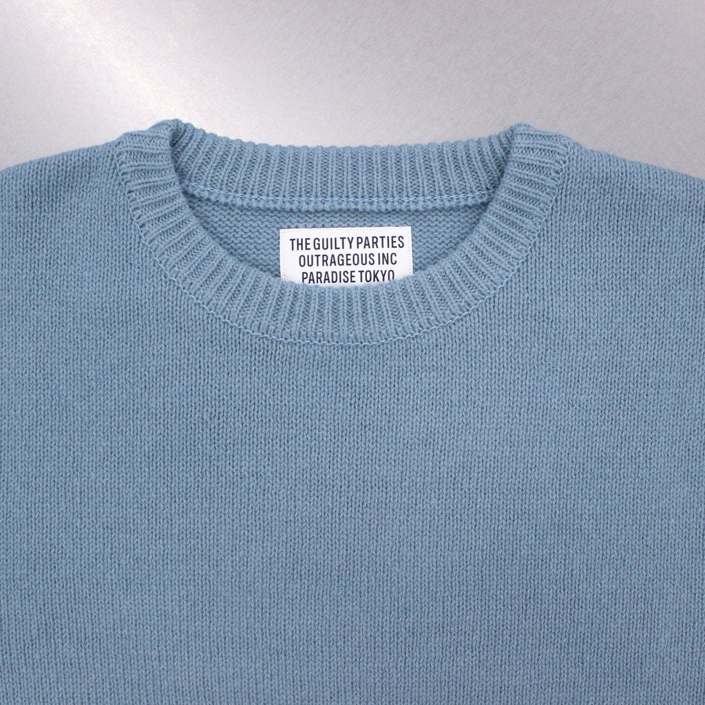 WACKO MARIA | ワコマリア CLASSIC CREW NECK SWEATER -TYPE 1- #L