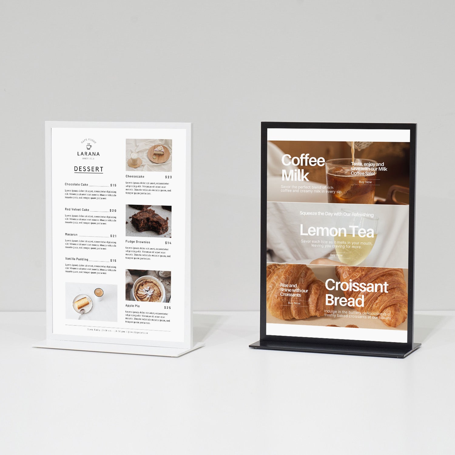 ポップスタンド A4サイズ｜おしゃれな什器の企画・製造・販売 SHOP COPACK