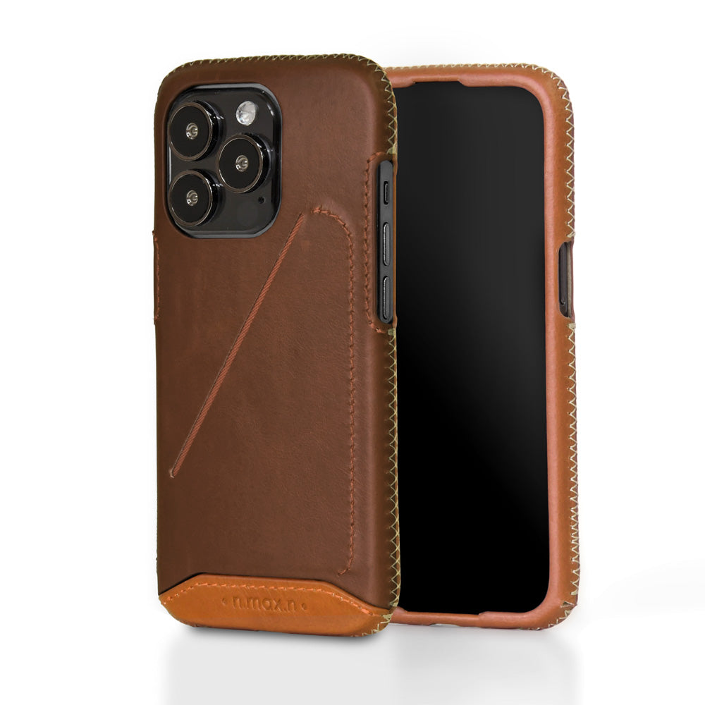 iPhone 14 Pro / 14 Plus / 14 Pro Max フルカバーレザーケース | N