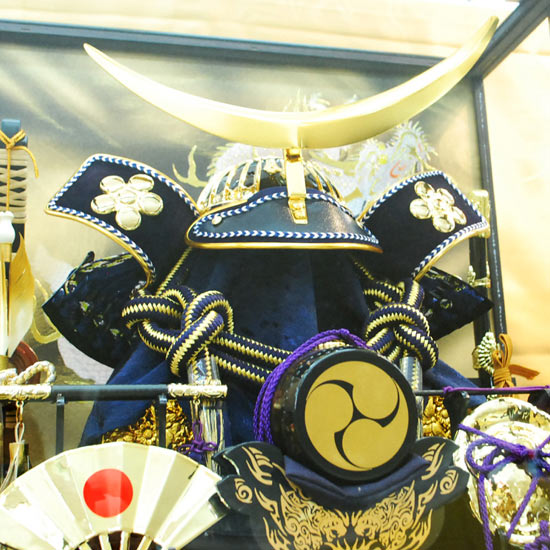 63】五月人形【兜ケース飾り】15号 伊達政宗兜ケース飾り 77000円 | 大