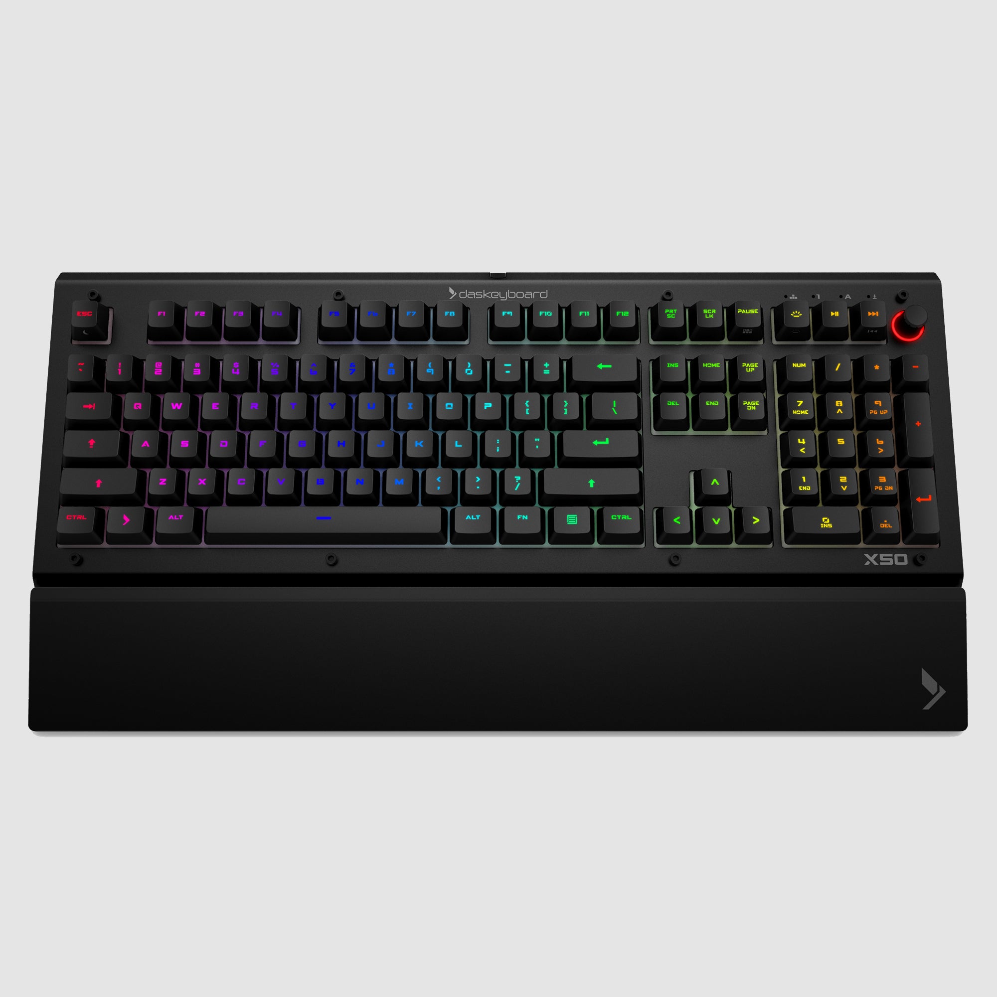 Das Keyboard X50Q RGB Soft Tactile Smart Gaming Keyboard
