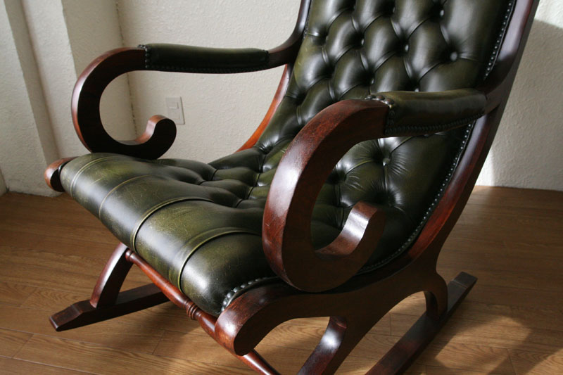 チェスターフィールド ロッキングチェア｜アンティーク家具・照明の