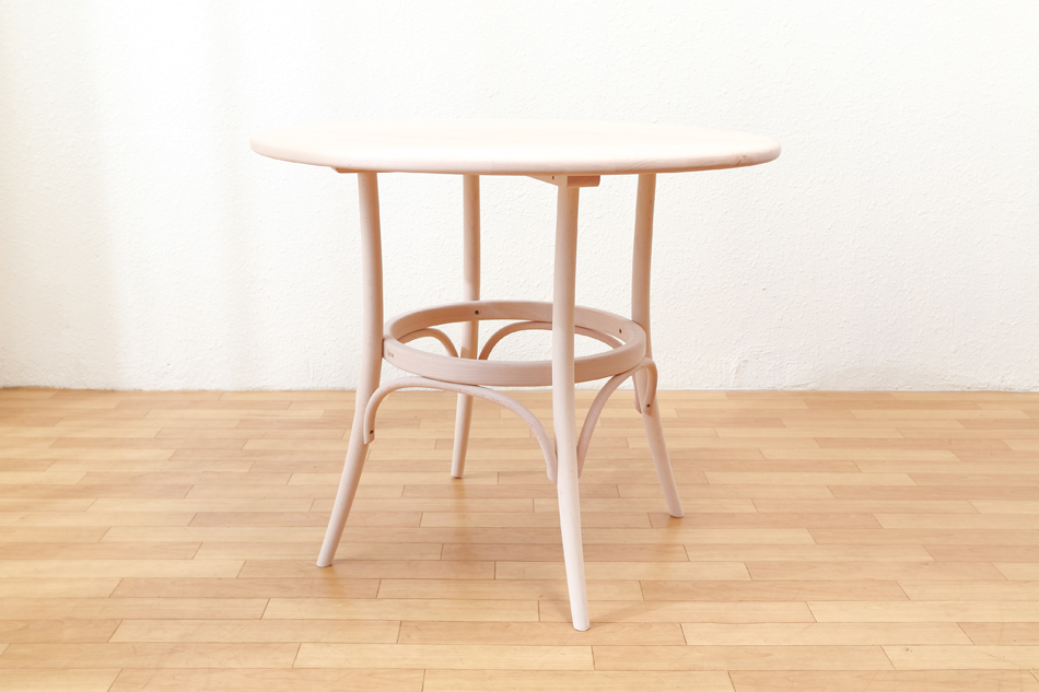 トンTON ベントウッド テーブル No252 ラウンドROUND 90Φ / ピュア