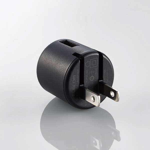 コンパクトAC充電器(1A/Aポート×1） | エレコムダイレクトショップ本店