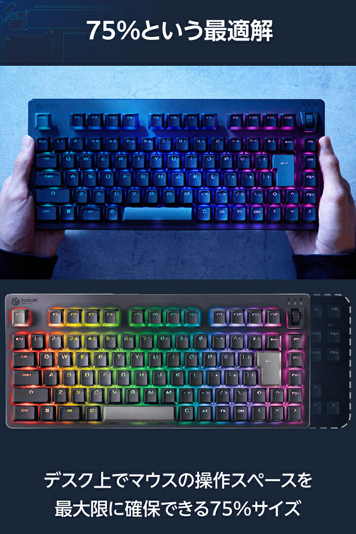 V custom VK520L | エレコムダイレクトショップ本店はPC周辺機器