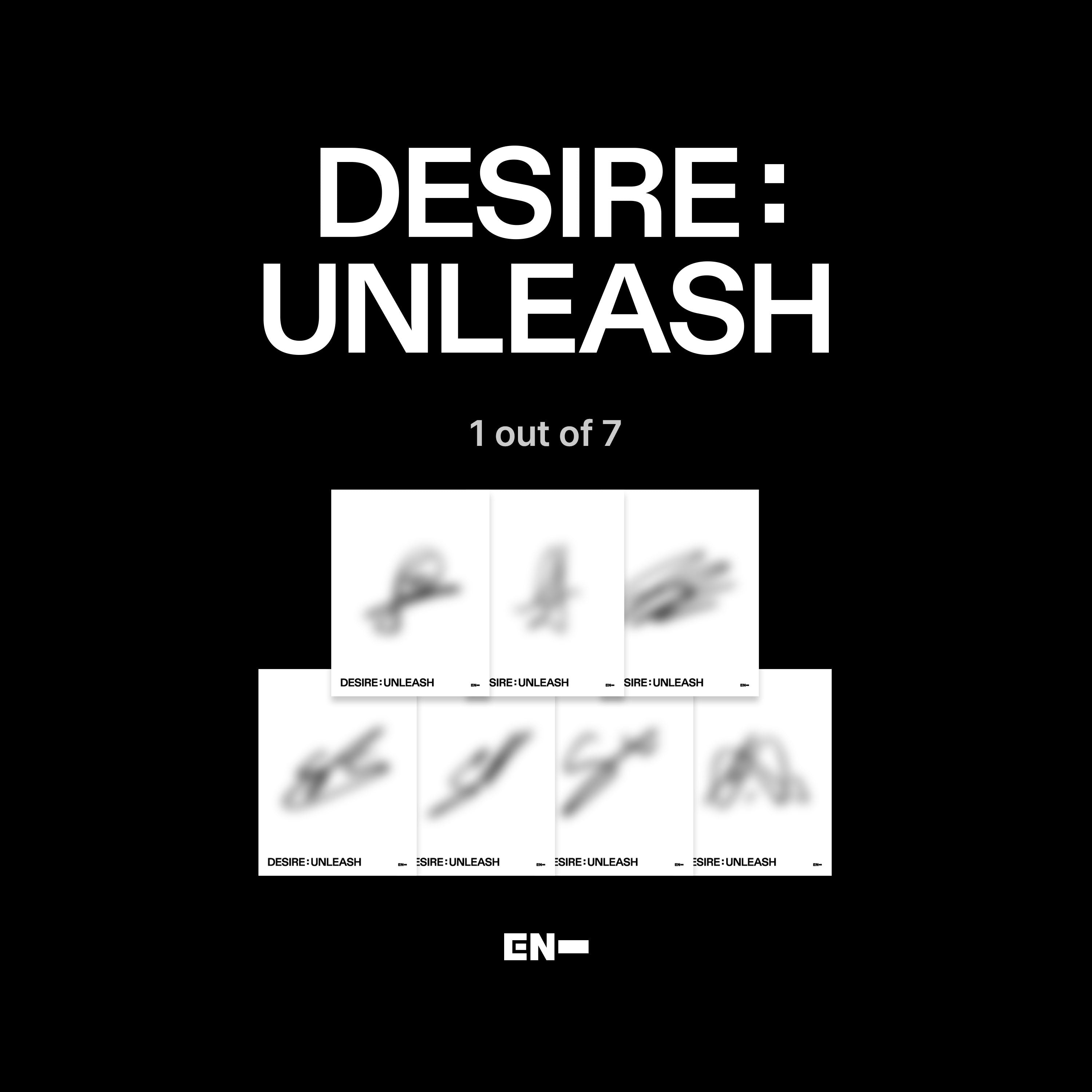 DESIRE : UNLEASH [MINE Ver.] (Signed Exclusive) - ENHYPEN Store