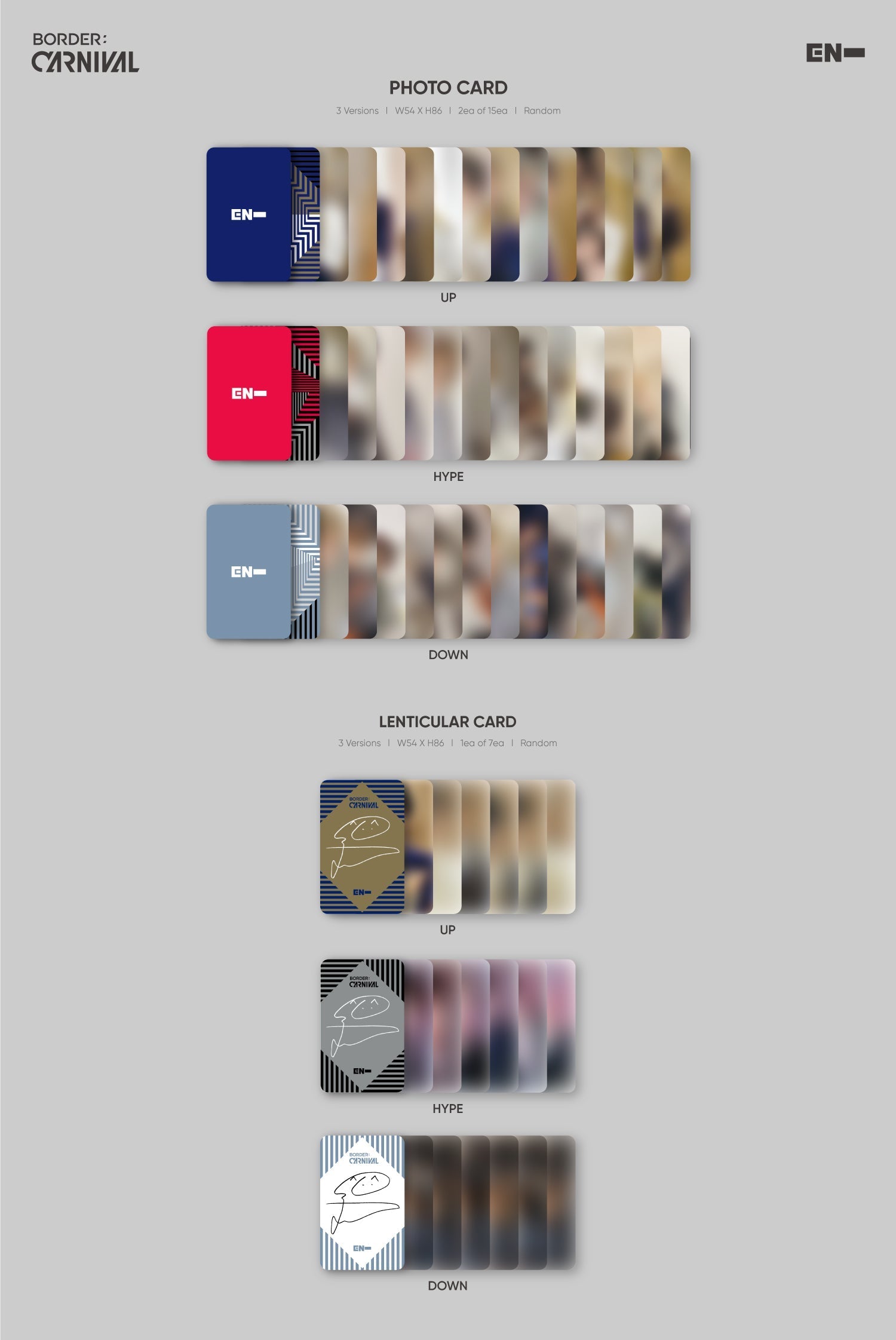 BORDER : CARNIVAL (HYPE VER.) - ENHYPEN Store