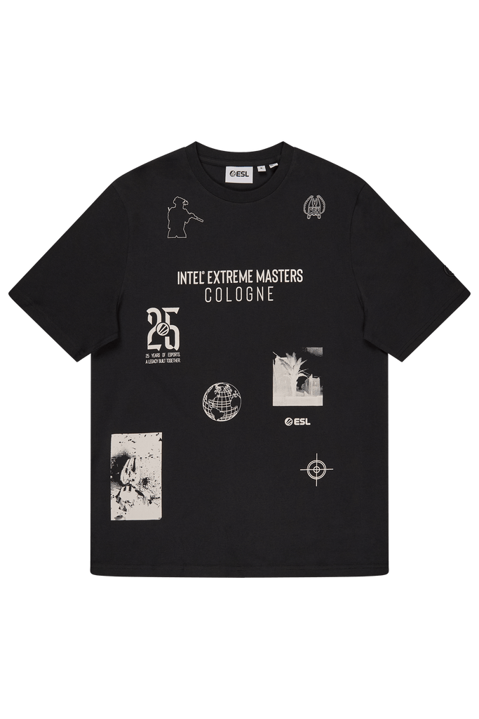 IEM Cologne 2025 Premium Short Sleeve T-Shirt Black – ESL Shop