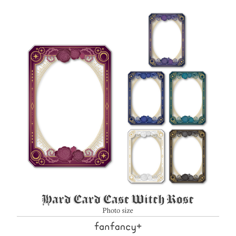 硬質ケース フォトサイズ ウィッチローズ ワインレッド| FUKUYA ONLINE