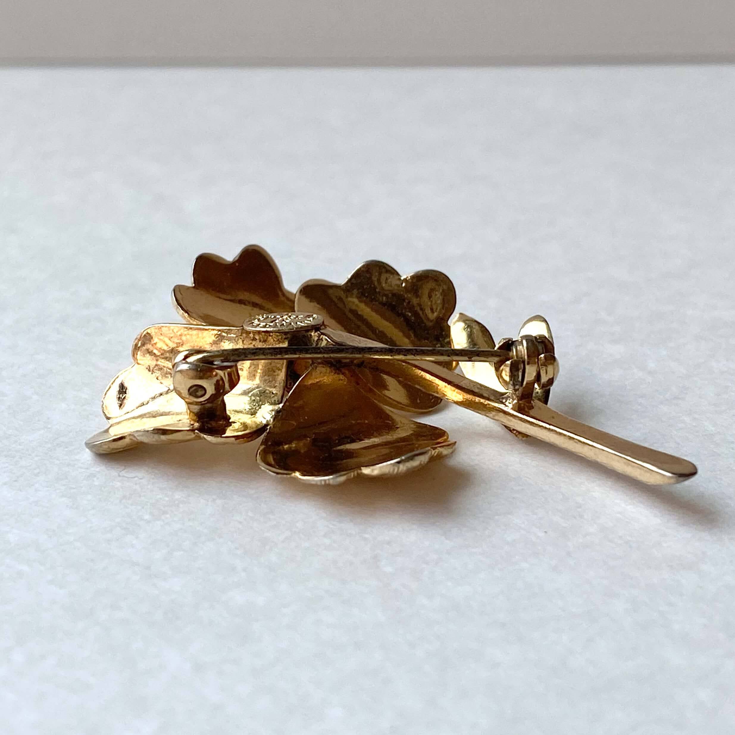 Atelier Ninon / ヴィンテージ「グロッセ」フラワーブローチ