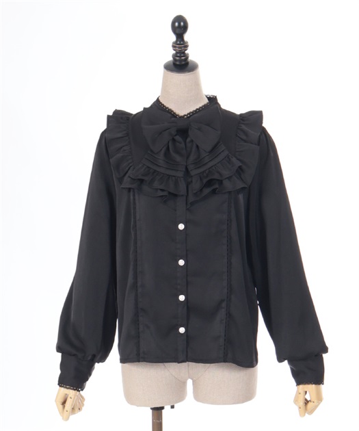 ヴィンテージサテンブラウス | kawaii | axes femme online shop