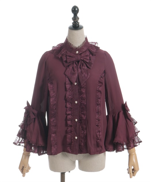 姫袖7分丈ブラウス | Chalmiere | axes femme onlineshop