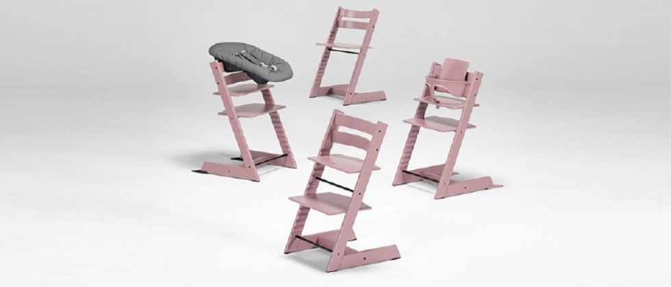 STOKKE トリップトラップ 木目ワインレッド STOKKE トリップトラップ