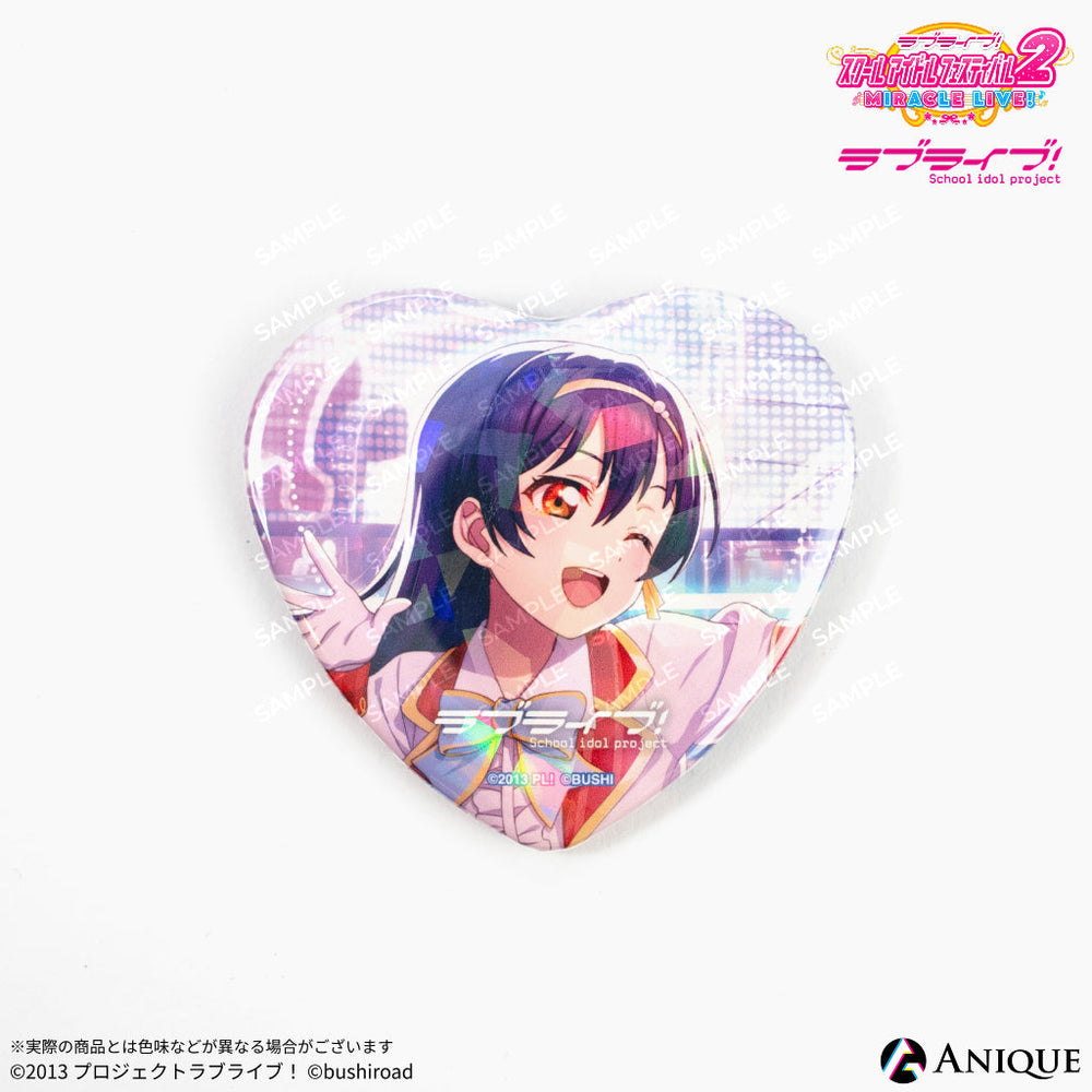 ラブライブ μ's スクフェス 感謝祭 2021 園田海未 缶バッジ ラブライブ