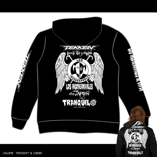 新日本プロレス 内藤哲也 鉄拳 デビル仁コラボ フード付きジャージ