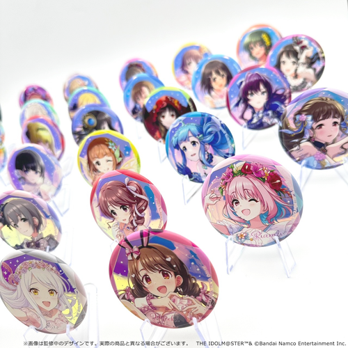 アイドルマスター シンデレラガールズ 公式オーロラ缶バッジ 森久保乃