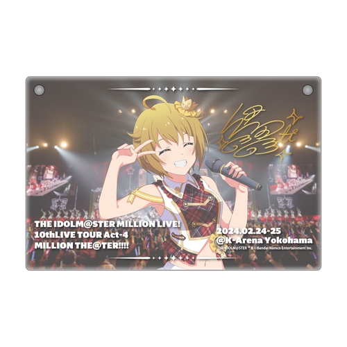 アイドルマスター ミリオンライブ！ 公式アクリルシャドーボックス