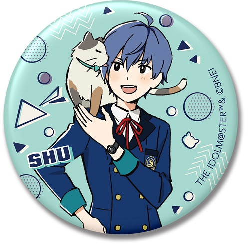 アイドルマスター SideM 缶バッジ 天峰 秀 Illustration by めばち