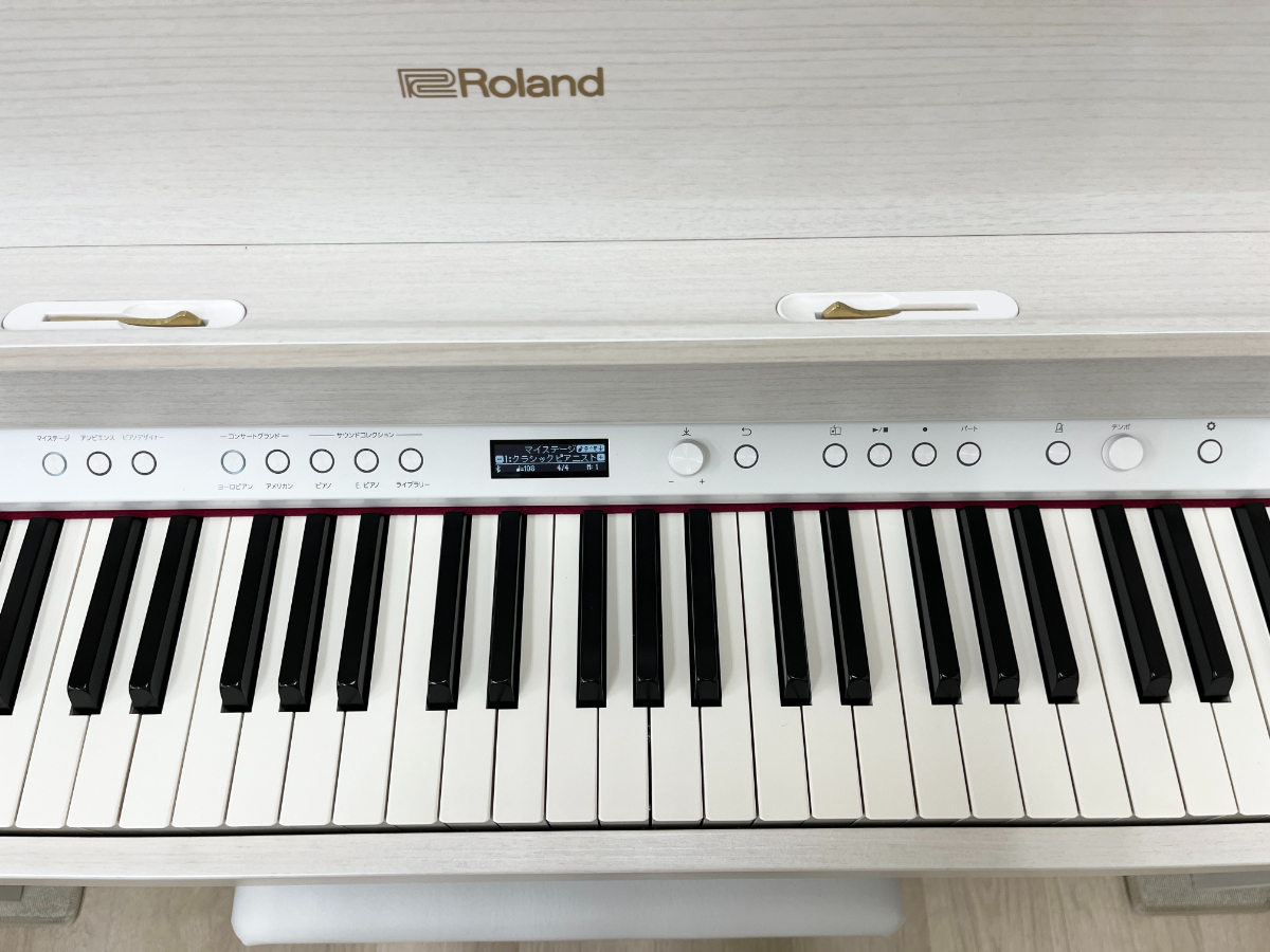 中古電子ピアノ専門店 | ローランド LX705-GPSR SHIRO(白木調仕上げ