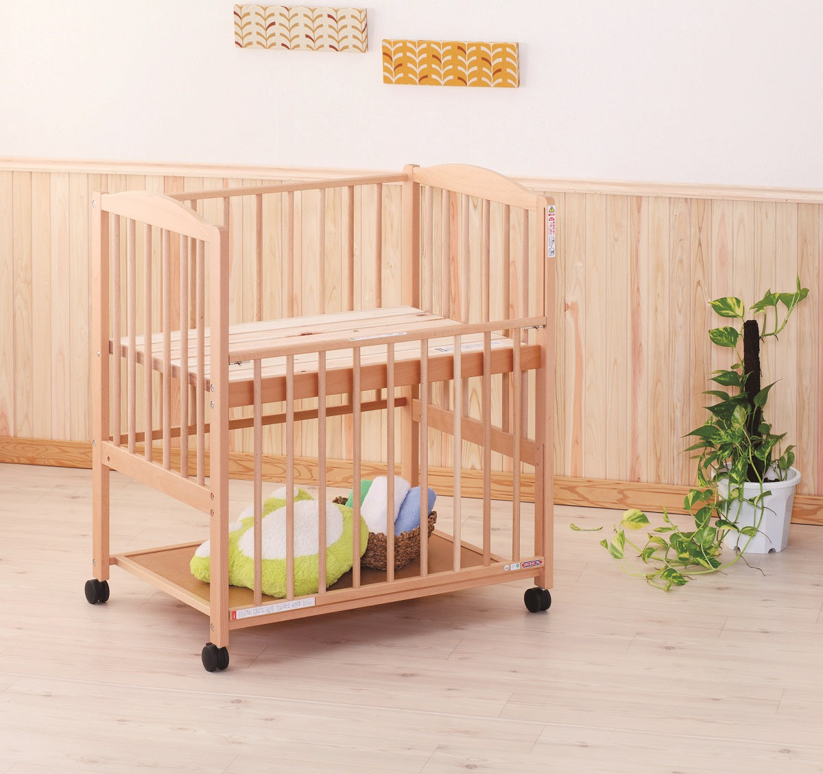 9ヶ月レンタル割引中】ピッコロ 澤田工業 ミニサイズベビーベッド