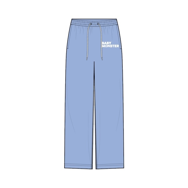 スウェットパンツ BLUE | BABYMONSTER ONLINE SHOP