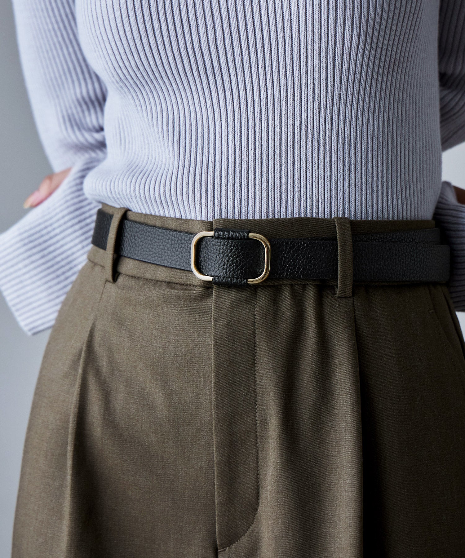 スクエアレザーベルト｜ベルト - etoll.