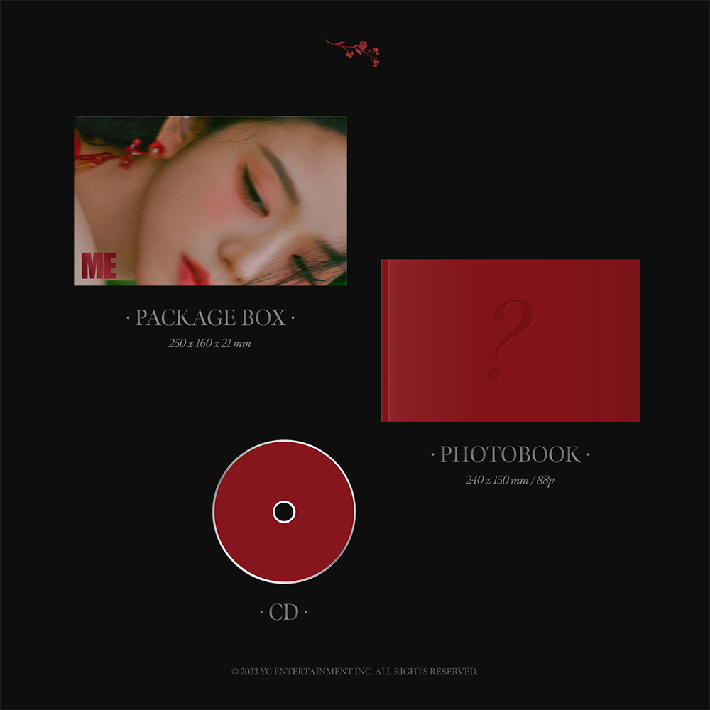 JISOO FIRST SINGLE ALBUM PHOTOBOOK (RED) - BLACKPINK | SHOP