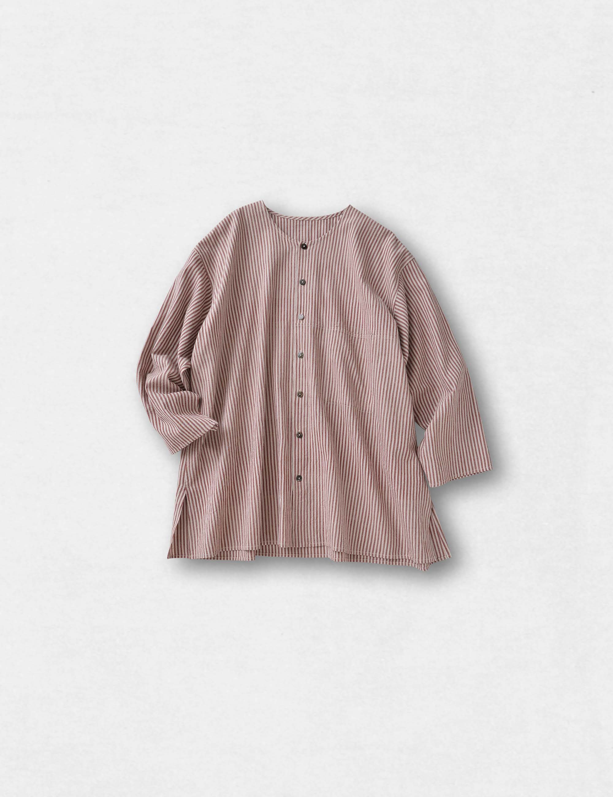 カーディストライプのレディスブラウス / ババグーリ | ヨーガンレール